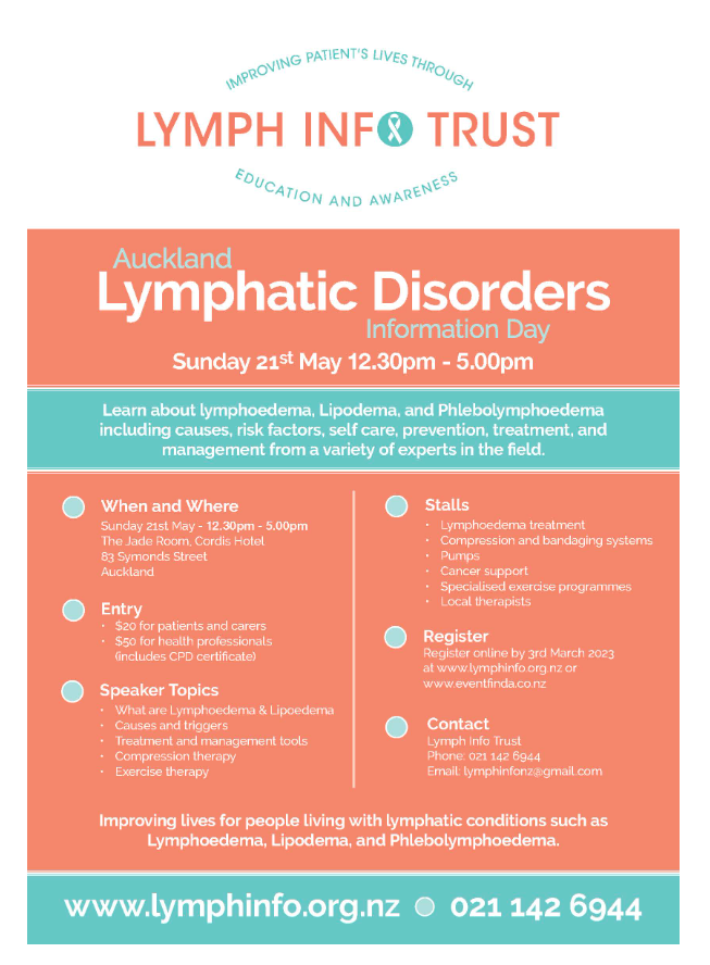 Lymph Info Day May 2023